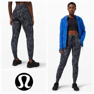 LULULEMON Ready To Rulu Jogger 29" Eventide Jacquard Spray Dye Black Deep Coal